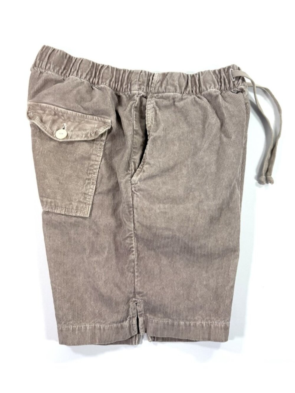 SKU Save Khaki United Corduroy Easy 6" Shorts Mens Size Small Elastic Waist